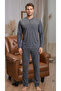 100% COTTON SUPERIOR MEN'S PAJAMA SET 1030 - 3