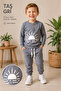 Sun Pattern Baby and Child Lux 2 Piece Set