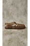 Women's Transparent Caramel Jelly Sandals Byndjlly01 - 8