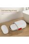 2pcs Travel Soap Case, Portable Soap Dish with Lid, Leak Proof Draining Container for Camping Gym Bathroom