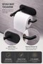 Premium Black 304 Stainless Steel Adhesive Toilet Roll Holder, Black Toilet Paper Hanger, Mounting Without Drilling - 6