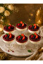6-Liter Footed Glass Freezer Magnolia Bowl Dessert Presentation Bowl