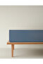 Novella Premium Cotton Textured Double Fitted Sheet 160X200 cm Denim Blue - 6