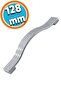 Furniture Kitchen Cabinet Drawer Door Cabinet Door Handle Handle Chrome 128 mm Metal Handle - 2