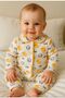 2-Piece Twill Fabric Floral Patterned Baby Girl Kids Bottom and Top Set