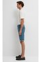 M04160A3312 Nicholas Premium Blue Vintage Indigo Blue Jean Shorts Men's Shorts - 7