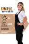 Simple kitchen apron with adjustable strap - 2