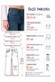 Uca Jean Women's High Waist Casual Straight Cut Jean Denim Pants - 8