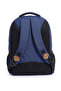 Unisex Daily School Travel Backpack Gk19 Navy Blue - 5