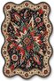 Sdt Shape Theme Patterned Modern Woven Base Decorative Carpet Sdt1663