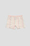 Girl's Patterned Premium Cotton Combed Cotton 2-Piece Boxer Shorts Set - 4