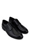 Men's Genuine Leather Black Classic Shoes - 2