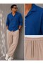 Men's Corduroy Suit Pants Shirt Bottom Top Combination