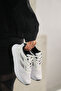Women's White Black Sneaker Casual Sports Shoes 052 - 4