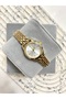 Etro Round Gold White Patterned Dial Women's Wristwatch - 2