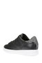 Women's Black Jaysen Lace-Up Sneakers, Genuine Leather Sneaker D621Ba08507C9999 - 4