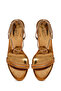 Women's Bronze Ankle Strap Metallic High Stiletto Heel U S Sandals 26Sfe494332 - 6