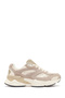 Men's Beige Lace-Up Thick Sole Shoes Leather Sneakers 26Sfd696714