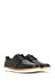 Men's Black Lace-Up Leather Casual Shoes 26Sfd674218 - 2