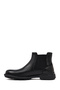 Men's Black Leather Chelsea Boots 25Wfd694018 - 3