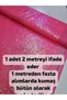 Sequin Fabric 3 mm for Clothing, Shalwar, Tablecloth, Cushion, Etc. Suitable for Calculations (Phosphorescent Pink 200 X 140)