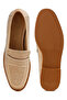 Women Rhinestones Embellished Loafers in Beige - 5