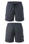 Summer Men's Swim Shorts Quick-Drying Short Length Elastic Lace-Up Beach Pool Shorts Pack of Zippered Pocket - 7