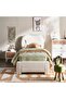 Benesh Kids Single Bed 90x200 Cm - Beige - 6