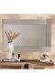 Dawn Triple-bar Glasswall Mirror 80x120cm- Clear