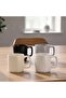 Zoe 4-piece Porcelain Mug 385ml -assorted