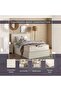 Ellon Kids Single Bed 120x200cm - White - 4