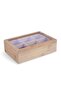Bamboo 6-division Tea Box Natural 25x17x8cm - 3