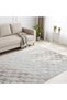Fontana Soft Touch Shaggy Rug 80x150cm - Silver
