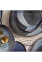 Halston 20-piece Stoneware Dinner Set -blue