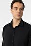 Angular Cuff Slim Plain Shirt - 3