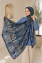 Retro Patterned Hijab Shawl