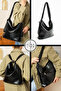 Women's 3-in-1 Shoulder Backpack and Crossbody Bag Multi-Purpose Practical Comfort Model Large Volume Zippered Large Size Soft Leather Stylish Daily School University Work Travel Shopping Bag - 27X33X10 cm - 6