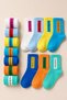 Children's Half Socks 7 Pairs Cotton