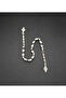 Silver Color Barley Model Natural Hematite Stone Zaza Prayer Beads 11 Grain Handmade Model