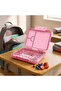 Bento Glitter Lunch Box For Kids, 1195 ml - Pink - 5