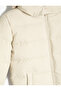 Long Puffer Coat Hooded Zipper Pocketed - 5
