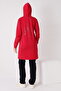 Women's Cotton Long Sleeve Two Thread Tracksuit Set / Fuchsia 5414 - 8