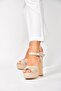 Ten Platform Heeled Women's Evening Dress Shoes M348202409 - 4