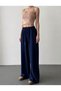 Wide Leg Trousers with Elastic Waist