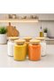 Set of 12 Wooden Vacuum Lid Glass Pulses Storage Jars 800 ml with Label Gift - 4