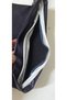 Glittery Navy Blue Color Handbag with Gold-Plated Finish on Fabric. - 8