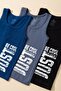 Boys' Cotton Crew Neck Printed Tank Top T-Shirt 3-Pack 2951 Colorful