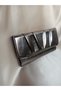 Women's Metallic Platinum Envelope Model Design Portfolio Clutch Special Occasion Bag - 3