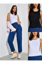 Pack of 2 - Cotton Lycra Sleeveless Tank - 2