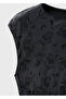 Floral satin jacquard dress - 5
